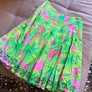 Lilly Pulitzer vibrant skirt